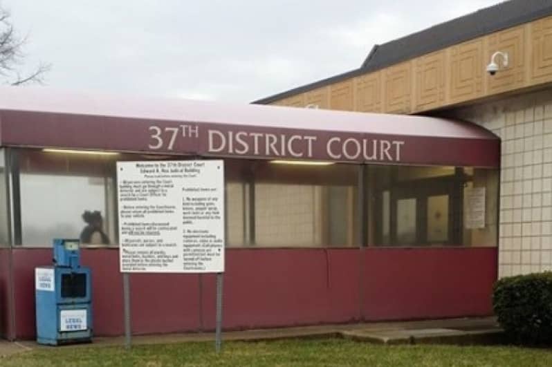 Michigan 37th District Court in Warren and Centerline